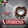 WOOSTAR 12 Coil 5 Wire Magneto Stator Replacement for Hyosung