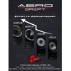 AERO DRIFT PERFORMANCE : Sloped Transparent/White Lip Aero Drift Performance