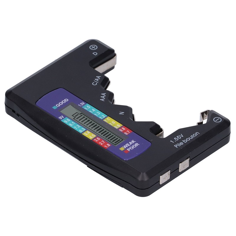 Battery Tester Universal Household Capacity Checker for D C AA