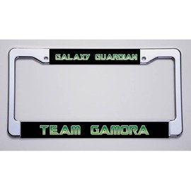 License Plate Holder for Guardian of The Galaxy Fans! for Galaxy Guardian/Team Gamora License Plate Frame Model-RT55-FG133