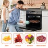 6 Pcs Silicone Dehydrator Sheets with Edge for 14" x