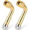 2 Pieces 90 Degree Valve Extension, Valve Extension, Copper Valve