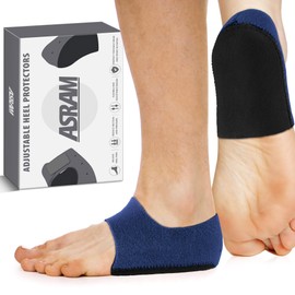 Plantar Fasciitis Heel Cup,Heel Sleeve Inserts,Adjustable Heel Protectors,Heel Cushion for Achilles Tendonitis,Bone Spur Aching Feet Relieve Heel Pain.