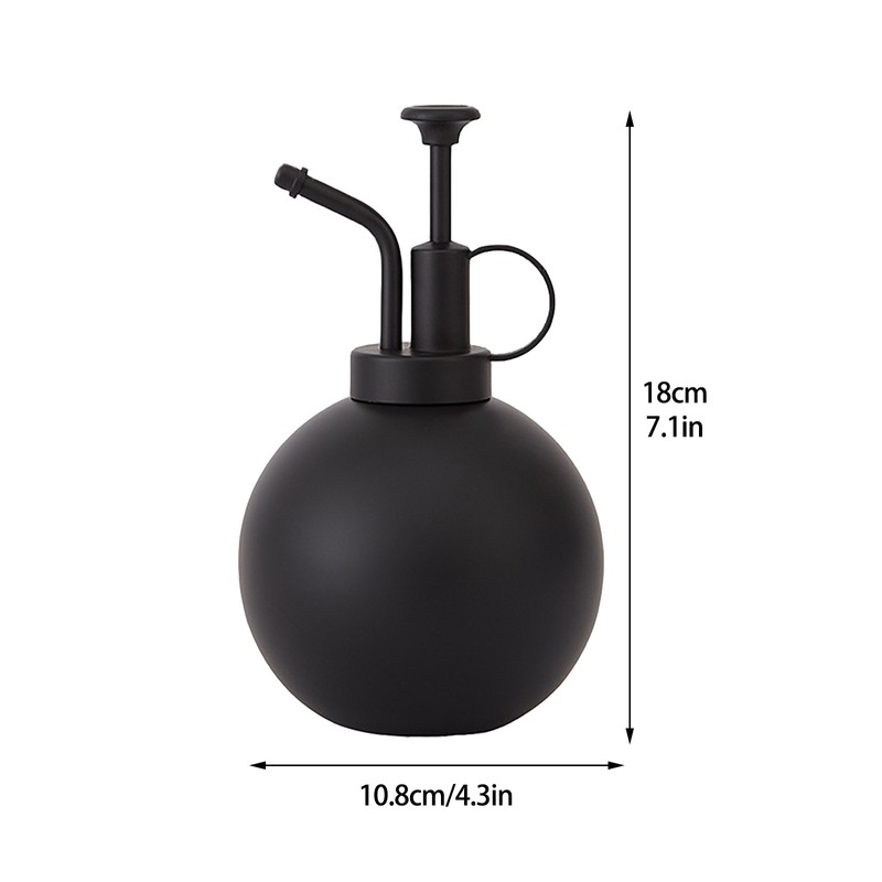 Stainless Steel Watering Can 400ml Hand Pressure Water Sprayer Watering