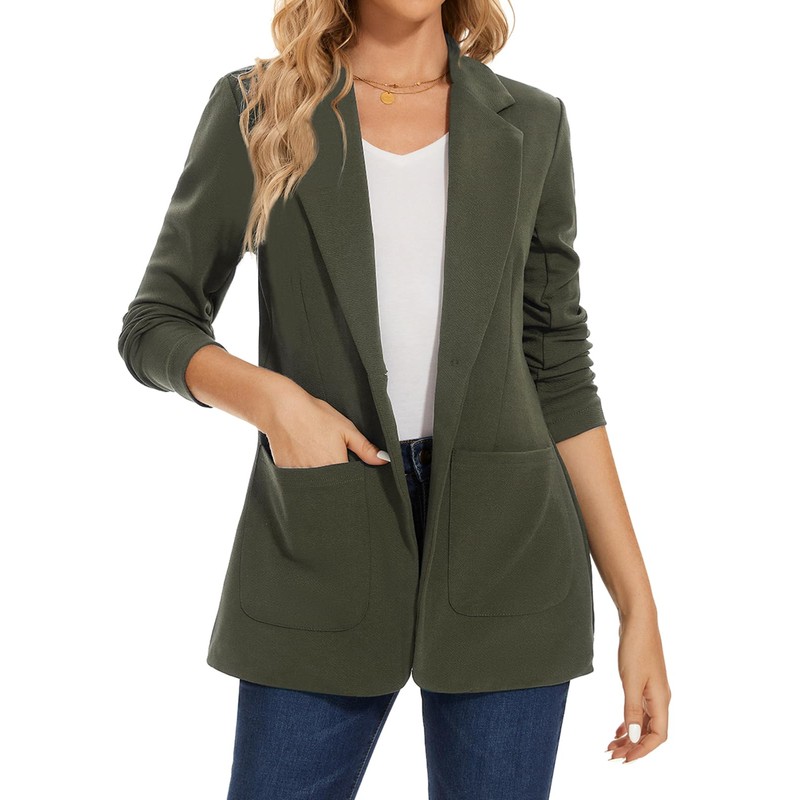 LADI TREND Women Jacket Blazer One Button Closure Stylish Comfortable