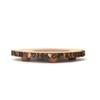 Lipper International Acacia Tree Bark Footed Server for Cheese, Crackers,