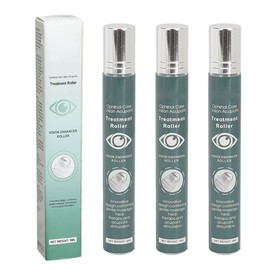 Rodillo para Mejorar la Visión, Aliviar las Molestias Oculares, Mejorar la Claridad, 3 Piezas, 8 Ml, Orgánico, Prevenir la Miopía, Fácil de Usar, Cuidado Eficaz de los Ojos