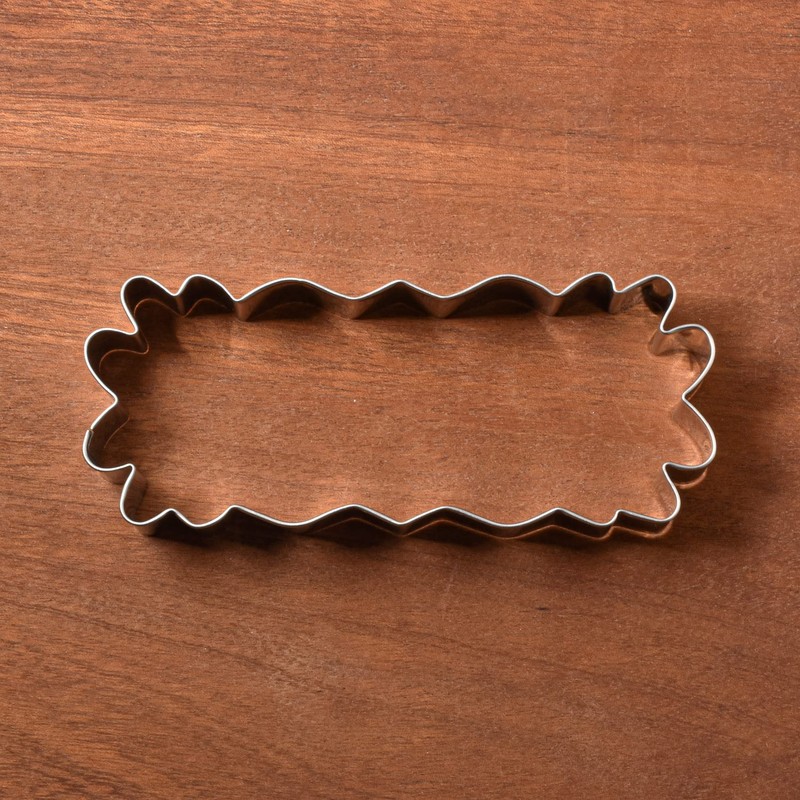 LILIAO Scalloped Edge Cookie Cutter, Biscuit Cutters, Stainless Steel (5.1