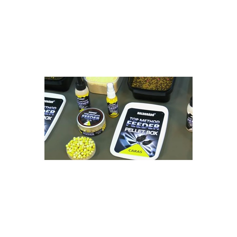 Haldorado Top Method Feeder Fishing Wafter - CARAS, Flavour: Spicy