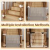 Baby Gate Banister Adapter：2Pcs Baby Stair Gate Kit Stair Post