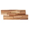 Stone Ten Teak 3D Wall Panels - Teak Wood Planks