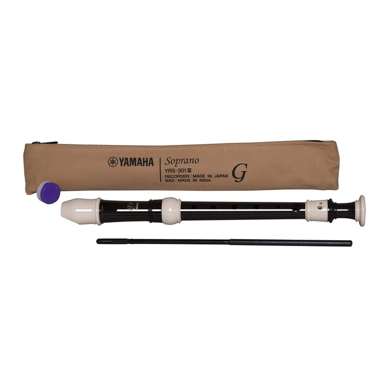 Yamaha YRS-301 Soprano Recorder German Fingering C Key