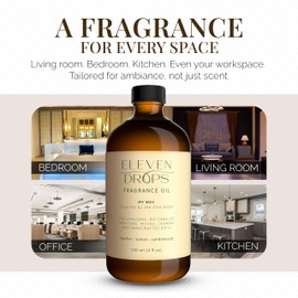 Eleven Drops My Way Diffuser Oil - Premium Fragrance Oil Inspired by The One Hotel - Invigorating My Way Scent for Cold Air Diffusers, Home, Office, DIY Candles, Mixing, Lasting, Pet Friendly, 16oz