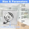 【Upgrade】 FullMayPro 763RL B Unit 50 CFM Fan Motor Compatible