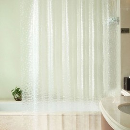 SFr Translucent PEVA Shower Curtain Small