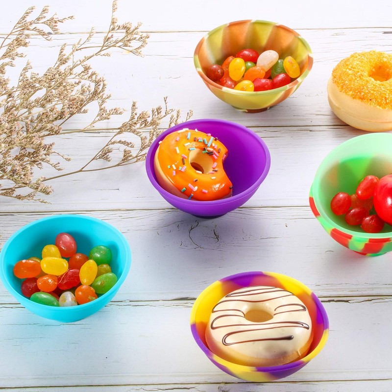 Boao 14 Pieces Mini Silicone Pinch Bowls, 1.75 Ounce Small