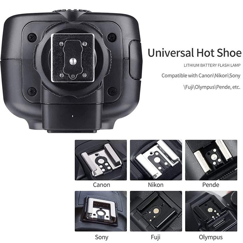 GODOX TT600 Flash Externo para Canon/Nikon/Pentax/Olympus/Fuji y Otras cámaras DSLR