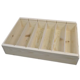 Slide Top Six Bottle Wine Box