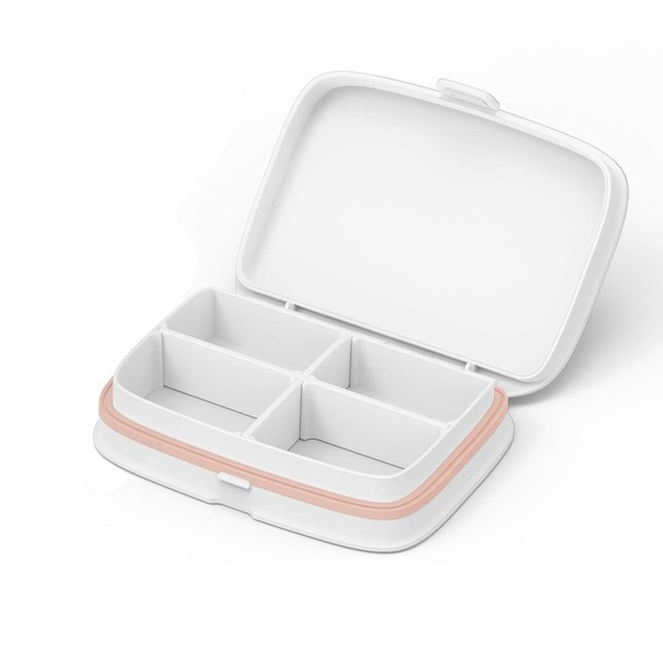 ZDQZC Waterproof Pill Case - Travel Pill Organizer Small Pill