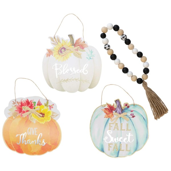 Farmhouse Fall Harvest Decor Signs - 11.5 x 11.5 inch