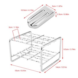 DIY Ice Cream Maker Stainless Steel Popsicle Molds Ice Molds Popsicle Reusable Easy Release Ice Maker(2#)