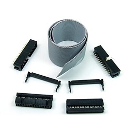 POPESQ® #A566 IDC Kit 2.54 mm with Cable 26-Pin 30 cm Straight Pack of 1