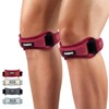 CAMBIVO 2 Pack Patella Tendon Knee Strap for Meniscus Tear