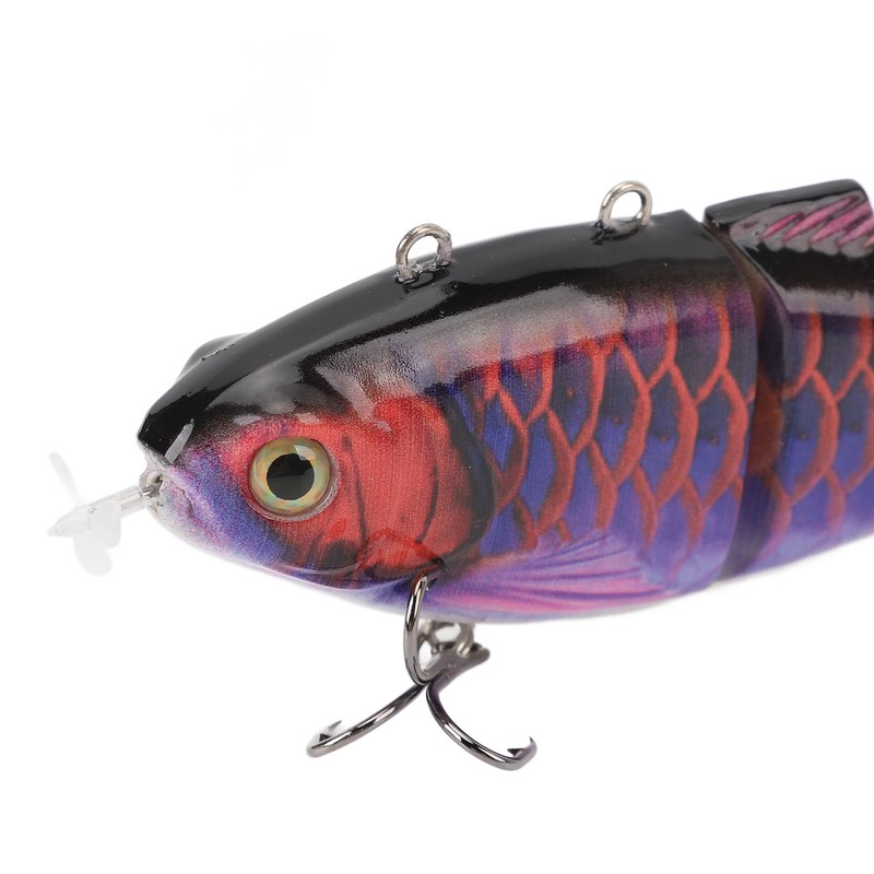 Robotic Swimming Fishing Bait Multi Jointed USB Rechargeable Electric Fishing