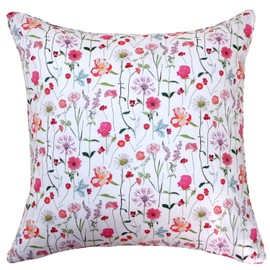 DDintex FLORET LONDON Cushion Cover Spring Garden Pink 17.7 x 17.7 inches (45 x 45 cm) [Liberty Print]