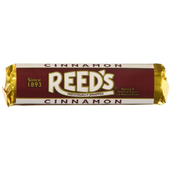 Reed’s Cinnamon Candy Rolls | Traditional Cinnamon Hard Candy | Reed’s Classic Spiced Hard Cinnamon Candy Brought To You By Iconic Candy | 24 Count…