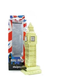 Souvenir Gold Die Cast Metal Big Ben Pencil Sharpener