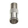 Quick Coupling F Connector, Pack of 5 - 75 Ohm,
