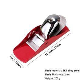 Hand Planer, Wood Plane, Woodworking Plane, Manual Wood Planer, Flat Base, Planer for Carpenters, Woodworking Planer Small, Wood Planer Tool, Wood Planer Carpenter Tool