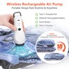 Fuloon Vacuum Storage Bags with Pump, 10 Pack Travel Compression
