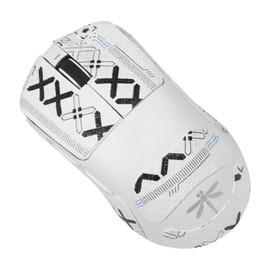 For VGN Dragonfly F1 Pro Max Mouse Grip Tape [NOUKAJU] Dragonfly F1 Pro Max Gaming Mouse Anti-Slip Grip Tape Ultra Thin Super Absorbent Anti-Slip Tape for Gaming Mouse (White)