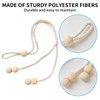 Tingliyi 4 Pcs Curtain Tiebacks, curtains tie back rope, Adjustable