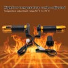 12V Electric Motorcycle Handlebar Heated Grips Temperature Adjustable Electric Heated