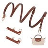 GADITIEK Strap for Longchamp Mini Bag Strap, Brown Adjustable Bag