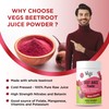 Vegs Beet Juice Powder - 20 X Ultra Concentrated Nitrates,