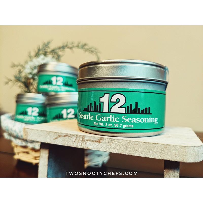 Two Snooty Chefs Seattle Garlic Seasonings, Garlic, Small