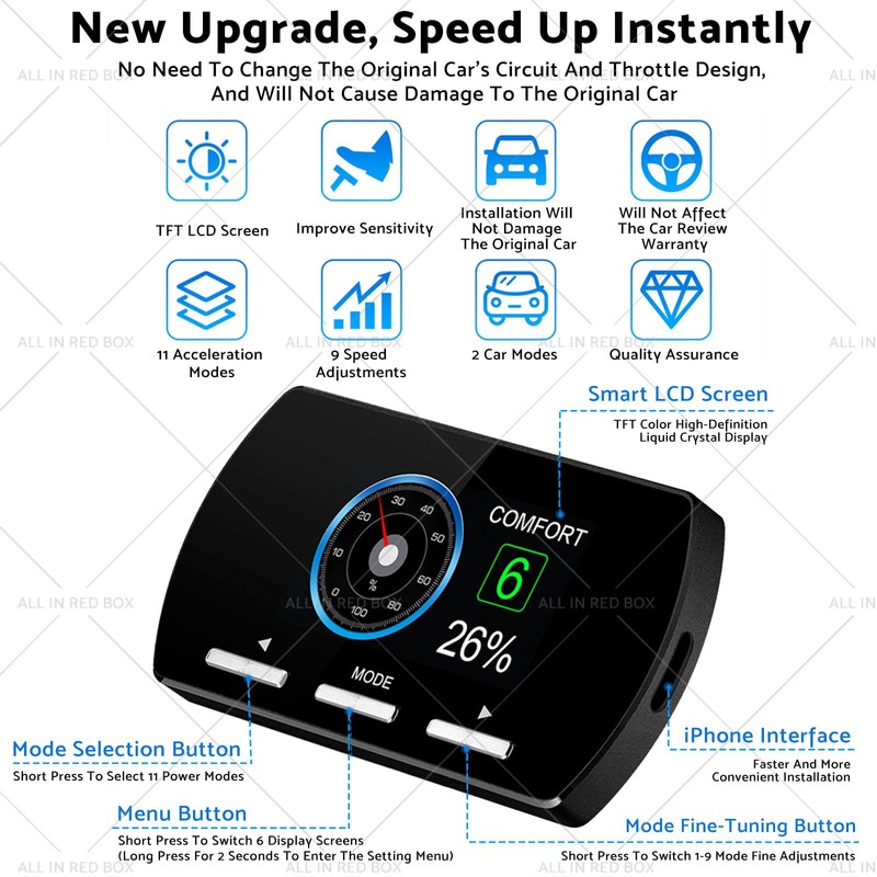 MAX COOL Throttle Controller Suitable for Honda Civic 2006-2011 14