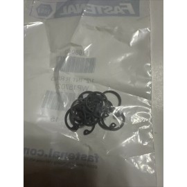 StrongHold 1/2"Dia 0.548"Free OD Phosphate C/S Int Retaining Ring Pack Of 15