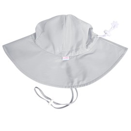 Unisex Baby Sun Hat with UPF 50+ Outdoor Adjustable Beach Hat,Baby Girl Wide Brim Bucket Hats for Infant Toddler Little Boy (2-4 Years) Gray