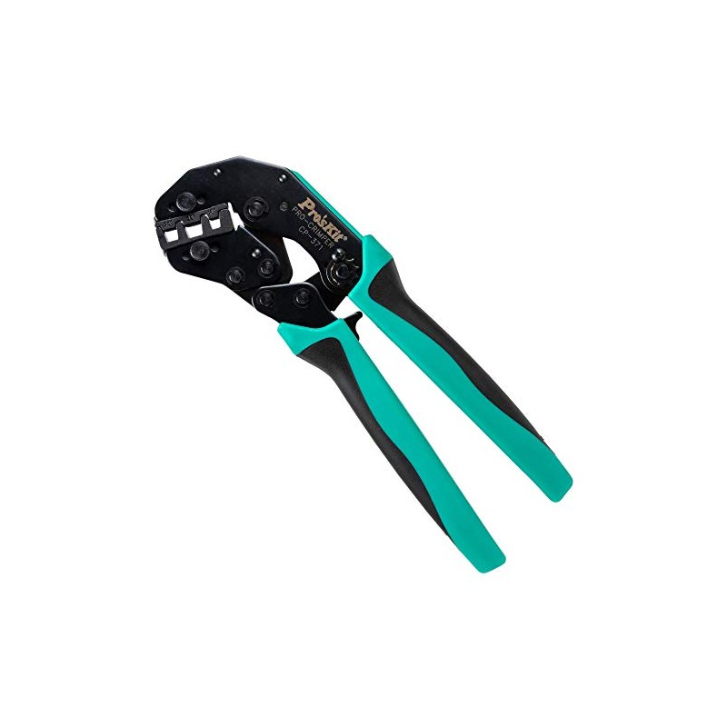 Pro'sKit 902-160 CrimPro Crimper for Wire Ferrules, AWG 2-4-6, Multi