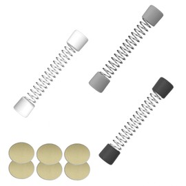 LINTRA Pack of 3 Magnetic Front Loading Washing Door Support, Spring Washing Machine Door Holder, 3 Colours Washing Machine Door Stop, for Keeping Washing Machine Door Open