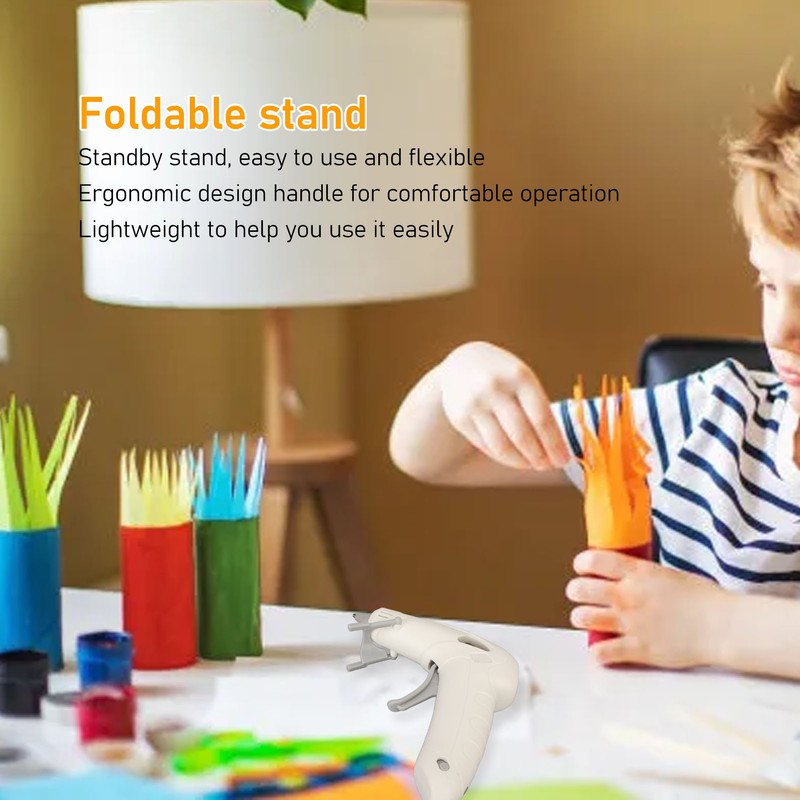 10W Hot Melt Glue Machine with 30 Glue Sticks Foldable