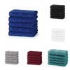 DARWEN STAR 100% Cotton 12 pcs Face Cloth, Highly Absorbent
