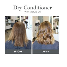 Nuuvo Haircare Dry Conditioner with Marula Oil – 2 oz, Salon-Quality Hydrating Instant Dry Leave-In Conditioning Spray, Detangles Hair, Fights Frizz, Luxury Gloss & Shine, Suitable for All Hair Types