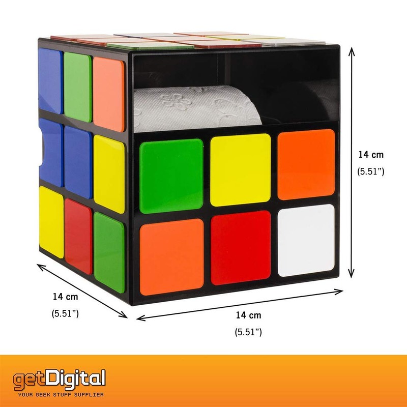 getDigital Magic Cube Toilet Paper Holder - Novelty Tissue Roll