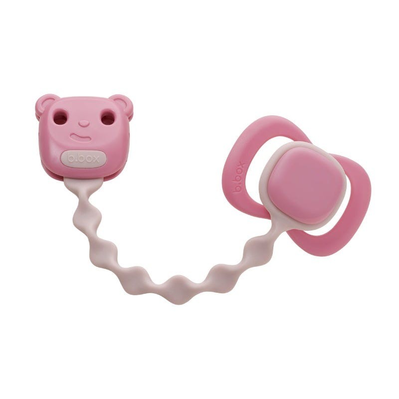 B.Box Soother Clips X 2 (Blush + Vanilla)